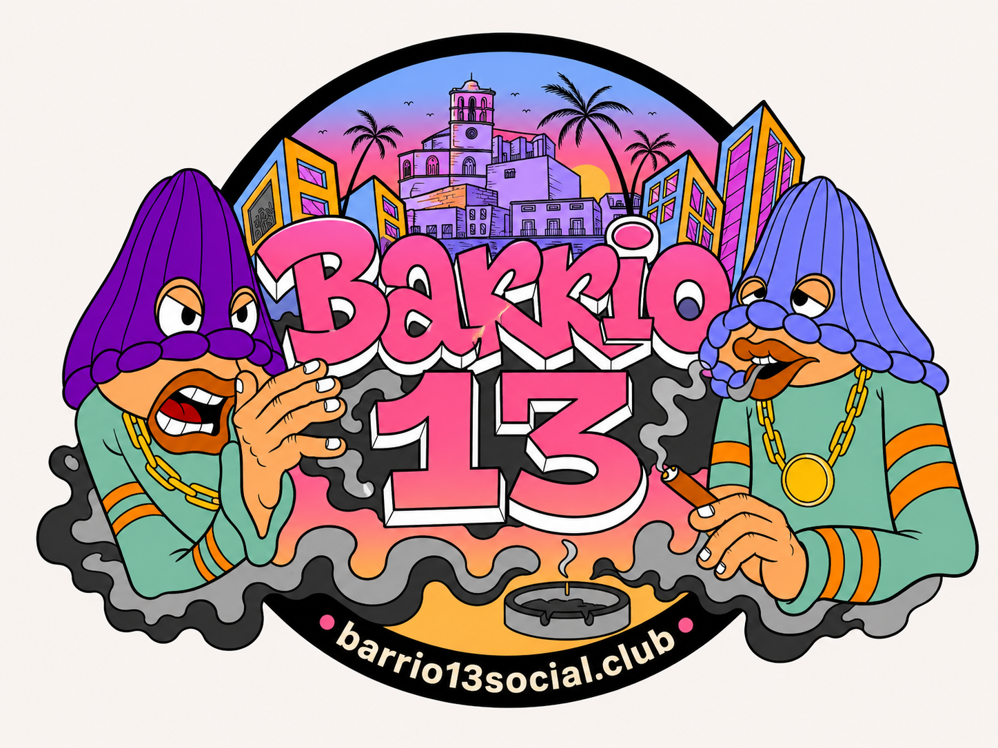 Barrio 13 Social Club logo